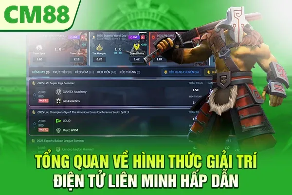 Tổng quan về hình thức giải trí điện tử liên minh hấp dẫn